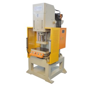 20 ton clinching unloading metalworking gap vertical assemble C frame riveting hydraulic Press machine supplier in China