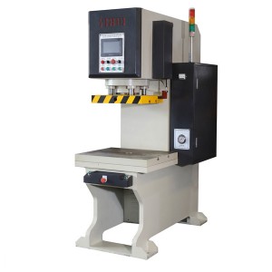 20 ton clinching unloading metalworking gap vertical assemble C frame riveting hydraulic Press machine supplier in China