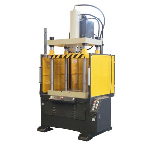 10 to 200 ton custom four column single action hydraulic press machine