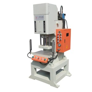 20 ton clinching unloading metalworking gap vertical assemble C frame riveting hydraulic Press machine supplier in China