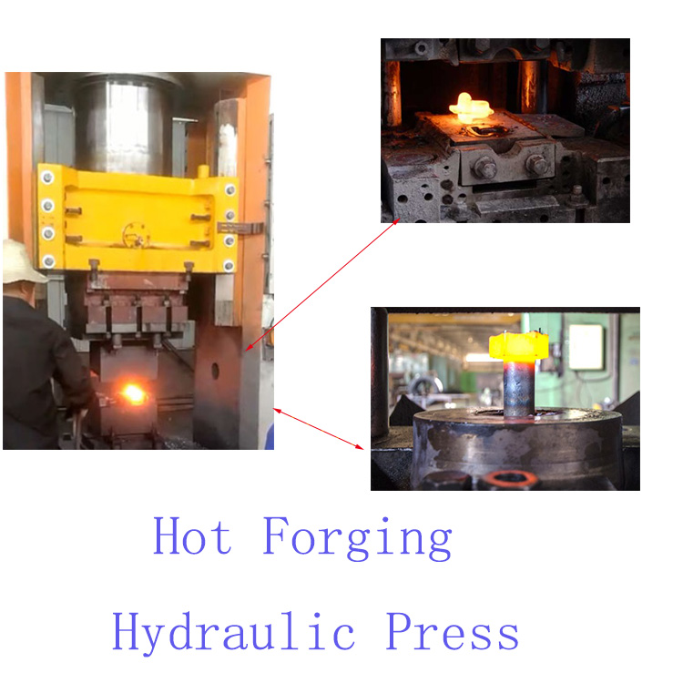 Hot forging hydraulic press