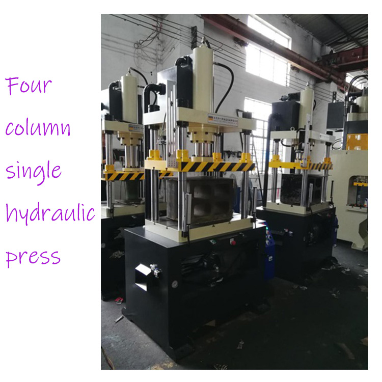 New order from South Africa of four column hydraulic press machine