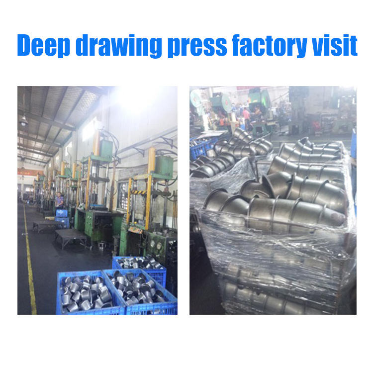 Visiting our customer — Deep drawing hydraulic press manufacturer