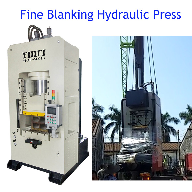 Hydraulisk press med fin blankning laddad till Yangjiang
